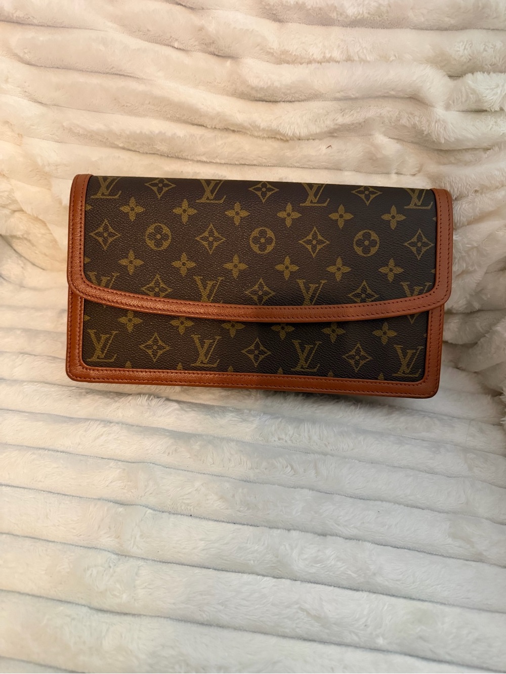 1987 VINTAGE Louis Vuitton Pochette Dame GM Clutch Bag